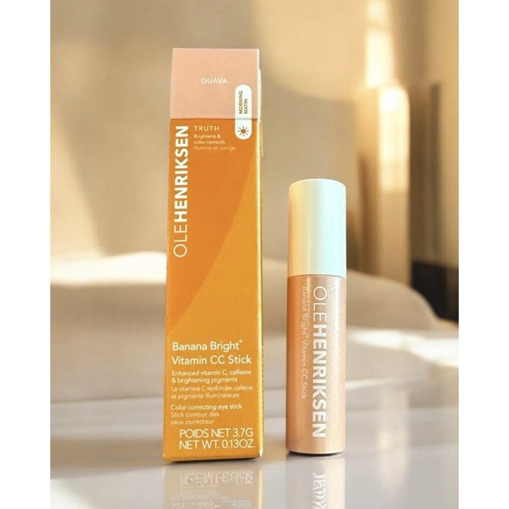 OLE HENRIKSEN Banana Bright Vitamin CC Stick GUAVA .13 oz / 3.7 g FULL SIZE